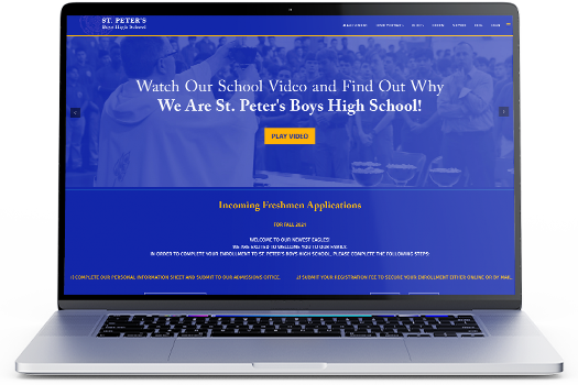 St. Peter's Boys High School Website