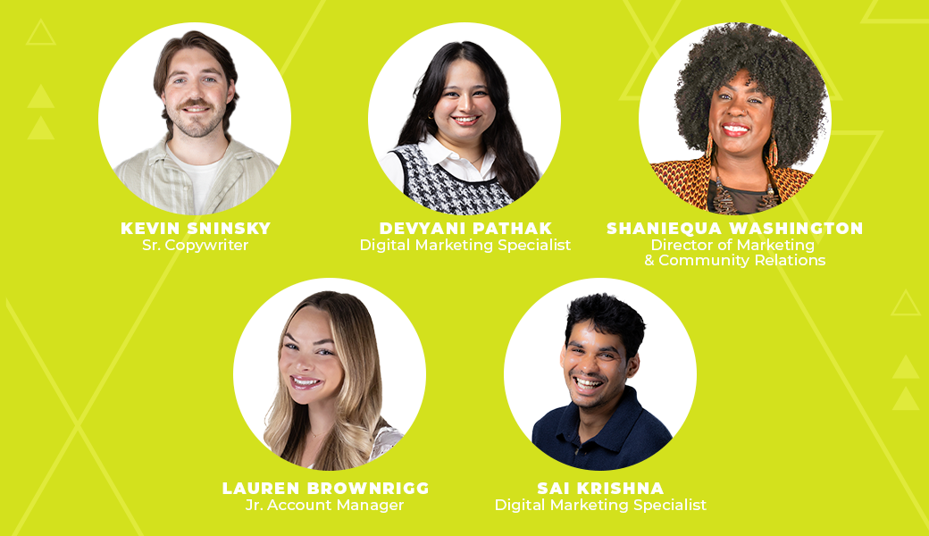 Digital marketing team at TRIO Agency including SEO, copywriting, and account management experts.