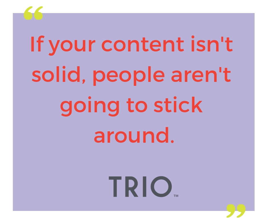 Trio Solutions Content Marketing